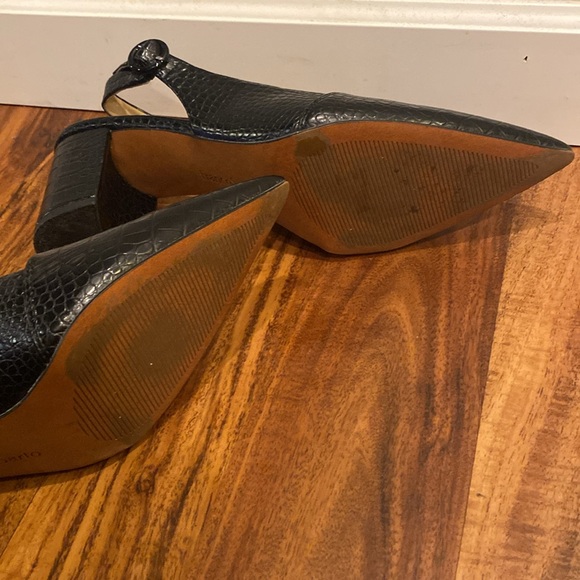 ✨Currently NOT FOR SALE ✨Franco Sarto Trista Slingback Heels Size 10 - Picture 3 of 6